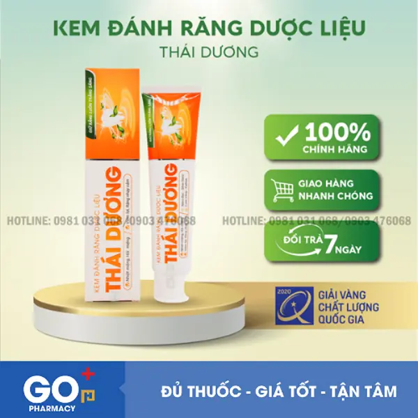 Kem đánh răng DL Thái Dương 150g